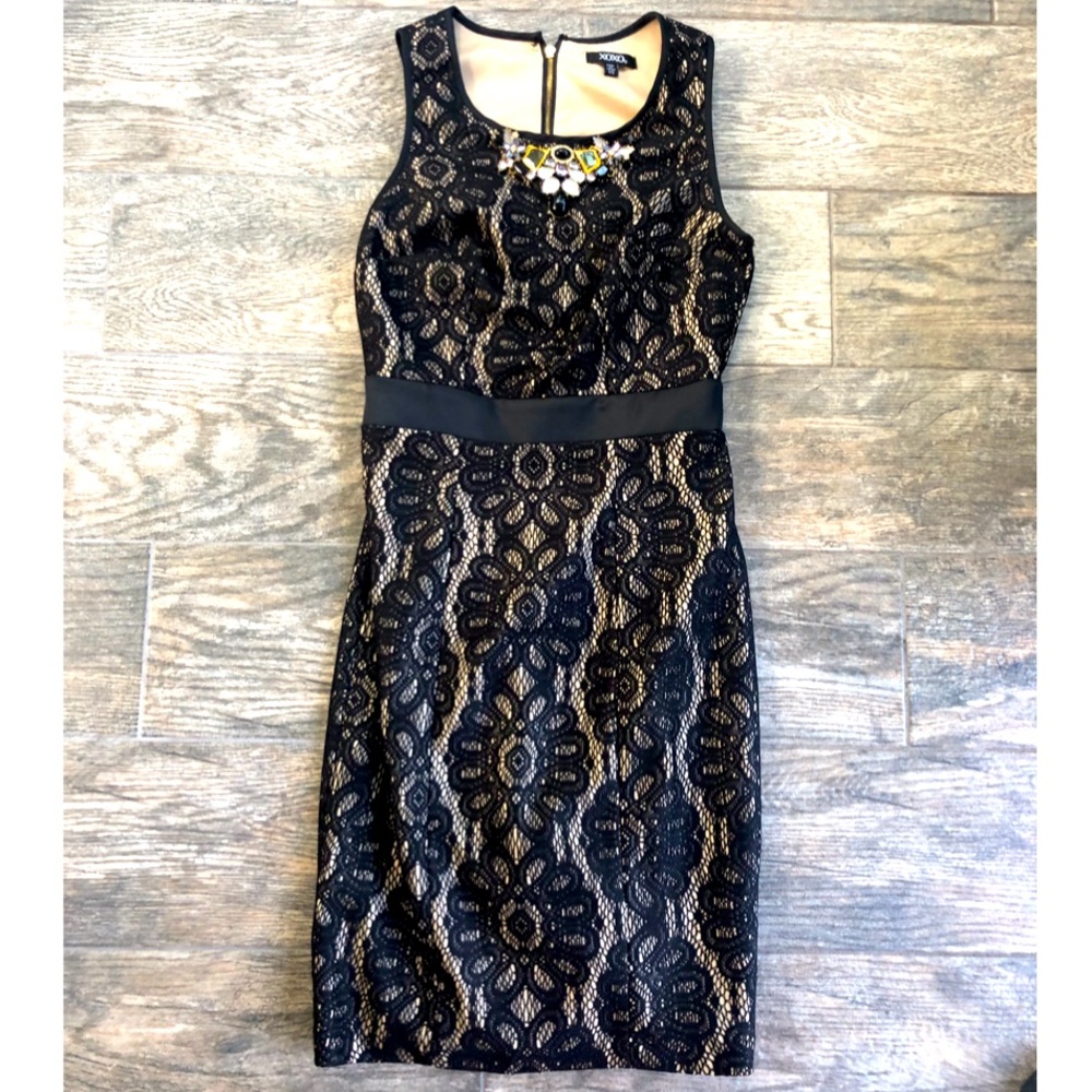 Dress by XOXO, size 1/2, like new.